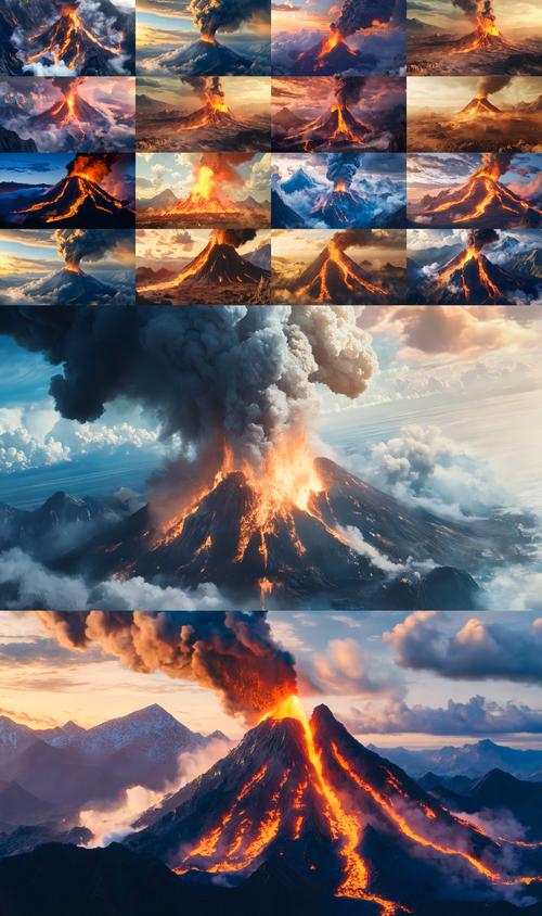 火山喷发时游客急逃,火山喷发急救